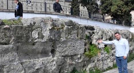 Samsun'da bin yıllık Selçuklu mirası kaleden 13 metrelik sur kaldı!