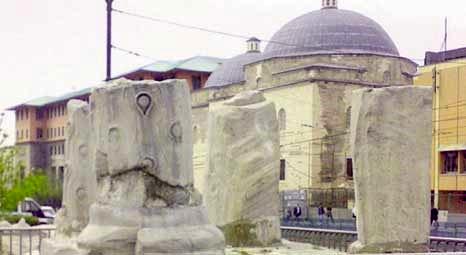 Theodosius Zafer Takı’nın altından çıkan tuğlalı mimari yapı betonla örtüldü!