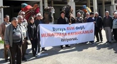 Antalya’da yapılması planlanan AVM protesto edildi!