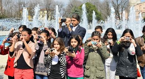 Fatihli Çocuklar Tarihi Yarımada’nın fotoğrafını çektiler