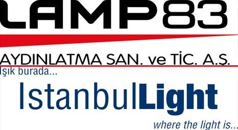 Lamp 83, Istanbullight 2013 Aydınlatma Fuarı’na katılıyor!