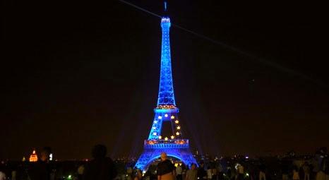 Fransa’nın Paris şehrindeki Eyfel Kulesi’ni bir anda boşalttılar!