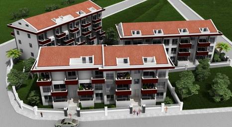 Fethiye Tufan Taşyaka Evleri'nde 179 bin TL'ye 4+1!