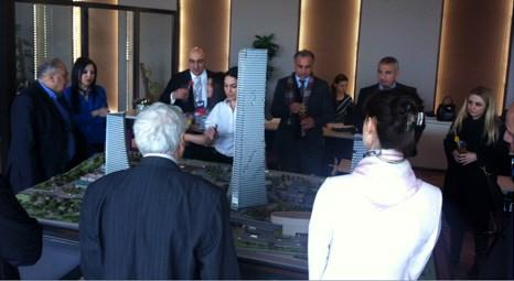 Metropol İstanbul projesinin satış ofisi yabancı iş adamları tarafından ziyaret edildi!