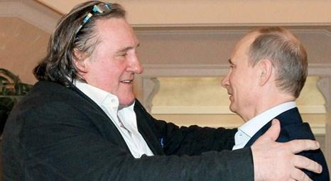 Vladimir Putin’in Gerard  Depardieu’ya hediye ettiği ev yandı!