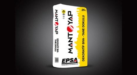 EPSA ısı yalıtım sektörüne Mantoyap markasıyla girdi!