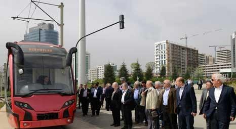 Bursa'daki yerli tramvay İpekböceği beğeni topluyor!