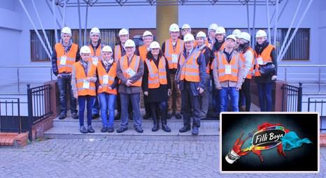 Filli Boya’nın fabrikasını Montan Teknik Üniversitesi öğrencileri ziyaret etti!