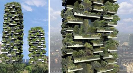 İtalya’nın Milano kentinde inşa edilen Bosco Verticale Towers 2013 sonunda tamamlanacak!