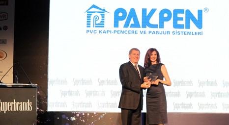 Pakpen Türkiye’nin üçüncü kez Superbrands’leri arasında yer aldı!