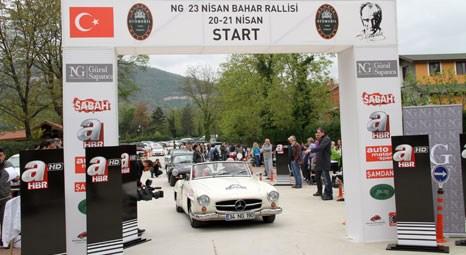 NG Güral, Sapanca Klasik Otomobil Bahar Rallisi'ne ev sahipliği yaptı!