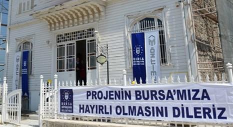 Bursa Büyükşehir Belediyesi, Mudanya’daki Mütareke Evi’nde restorasyon çalışmalarına başladı!