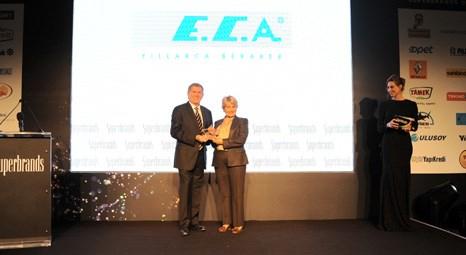 Superbrands Türkiye 2012’den E.C.A’ya süper marka ödülü!