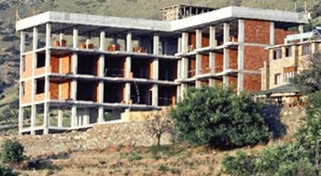 Gökçeada'daki Masi Otel'in inşaatını mahkeme SİT alanı olduğu için durdurdu!