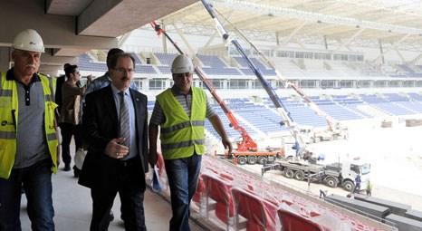 Mersin Arena Stadı 4 ayda tamamlandı, TOKİ yeni bir rekora imza attı!