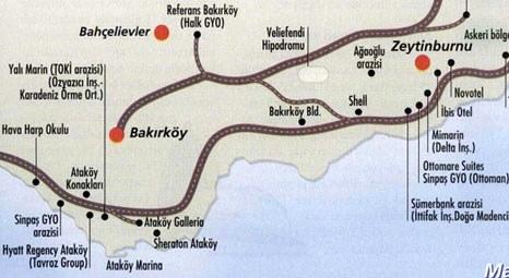 Ataköy-Zeytinburnu hattı özel projelerle doldu!