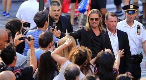 Brad Pitt'in World War Z Filmi'nin New York Galası, Times Meydanı'nda yapıldı!