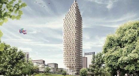 İsveçli mimarlar Stockholm'de 34 katlı ahşap gökdelen inşa etmeyi planlıyor!