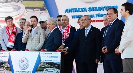 Antalya Stadyumu’nun temelleri atıldı! Maliyeti 100 milyon liradan fazla!