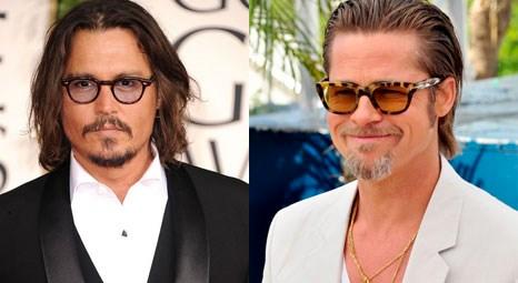 Johnny Depp ve Brad Pitt, Britanya'daki evi paylaşamıyor!