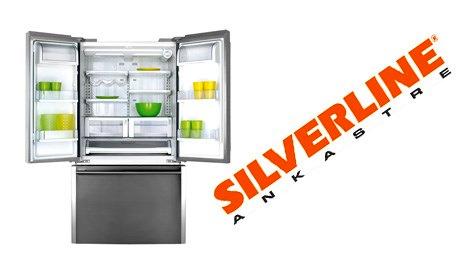 Silverline Ankastre’den pratik kullanımlı üç kapılı gardrop tipi buzdolabı!