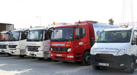 Esenyurt Belediyesi Temizlik İşleri Müdürlüğü’ne 80 yeni araç ekliyor!