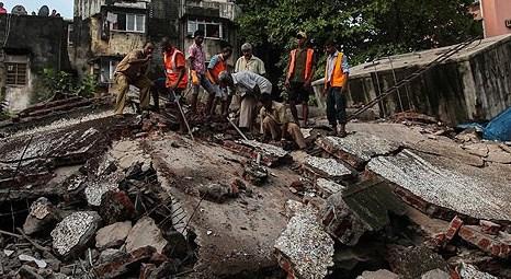 Hindistan’da 2 katlı otel çöktü on kişi öldü!