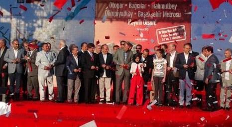 Recep Tayyip Erdoğan, Otogar-Olimpiyatköy metro hattının açılışını yaptı!