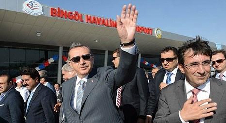 Bingöl Havalimanı'nın açılışını Başbakan Recep Tayyip Erdoğan yaptı!