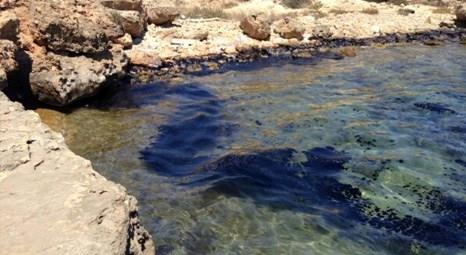 Akdeniz’e dökülen petrolün temizleme işlemlerine başlandı!