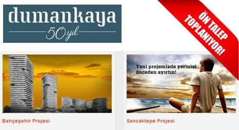 Dumankaya'dan Bahçeşehir ve Sancaktepe'ye iki yeni proje!