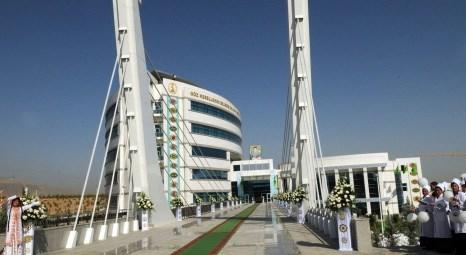 Türkmenistan'da inşa edilen hastane yılın en iyi tesisi seçildi!