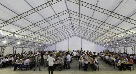 Emine Erdoğan Siirt'e 2 bin 500 kişilik iftar çadırı gönderdi!