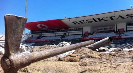 Beşiktaş İnönü Stadyumu’nda yıkım çalışmaları durduruldu!