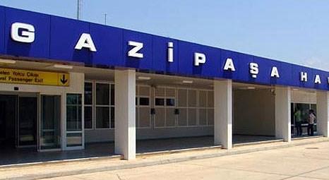 Alanya Gazipaşa Havaalanı'na uçak park alanı genişletme izni çıktı!