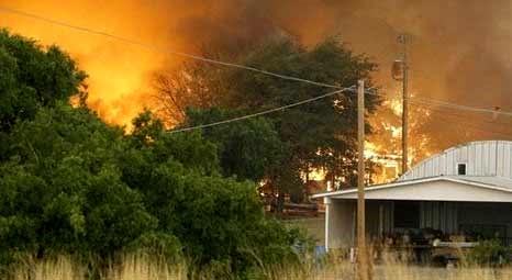 ABD'de orman yangını! 15 bina kullanılmaz hale geldi!