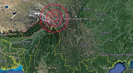 Çin Tibet Özerk Bölgesi'nde 6.1 büyüklüğünde deprem yaşandı!