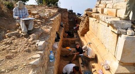 Antiocheia Ad Cragum Antik Kenti'ndeki kazılarda Afrodit başı bulundu!