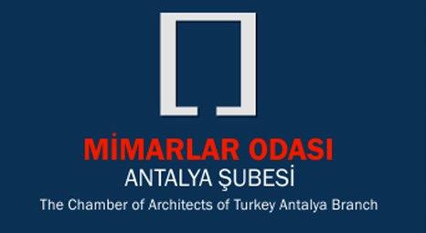 Mimarlar Odası Antalya Şubesi’nde böcek araması yapıldı!