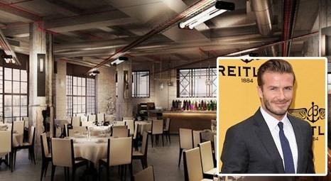 David Beckham Londra’da restoran cafe açıyor!