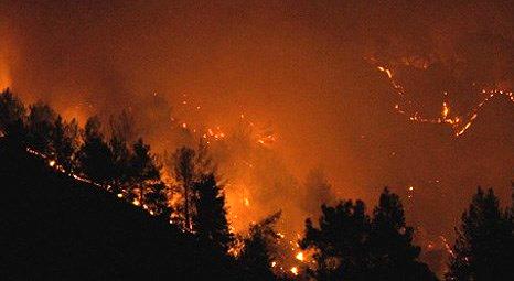 Antalya Kumluca’daki orman yangını söndürülemiyor!