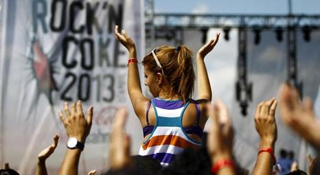 Rock'n Coke Festivali renkli yüzleri buluşturdu!