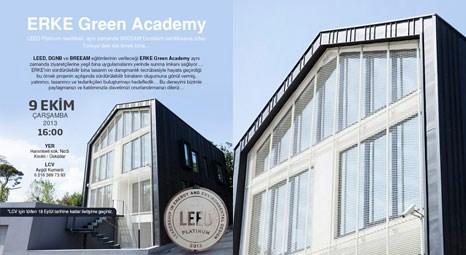 ERKE Green Academy 9 Ekim’de açılıyor!