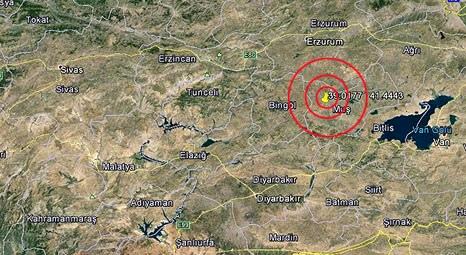 Muş'ta 4,5 büyüklüğünde deprem oldu!