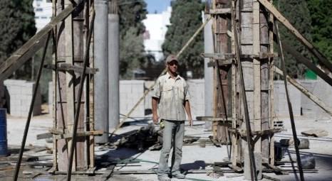 Filistin Gazze’de inşaat sektörü durdu!