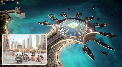Katar’da stadyumları Dünya Kupası'na yetiştirebilmek için işçiler ölümüne çalıştırılıyor!