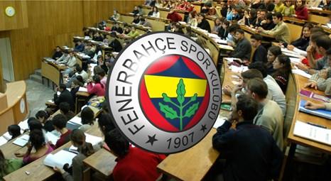 Fenerbahçe Üniversitesi için düğmeye basıldı!