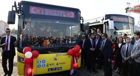 Recep Tayyip Erdoğan İstanbul'da 758 yeni İETT otobüsünü hizmete aldı