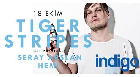 İsveçli Ünlü DJ Tiger Stripes, indigo kabinine geliyor