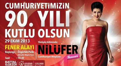 Nilüfer, 29 Ekim'de Ataşehir Özgürlük Parkı’ndan konser verecek